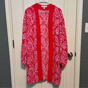 Coolibar Red and Pink Coverup